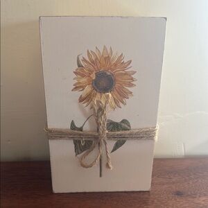 Sunflower Decorative Plaque